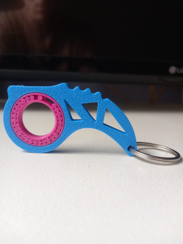 Keyrambit – Llavero giratorio inspirado Karambit - Image 4