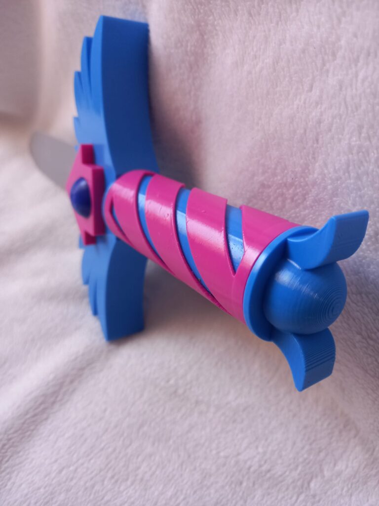 Réplica de la daga de El Juego del Calamar 3 impresa en 3D