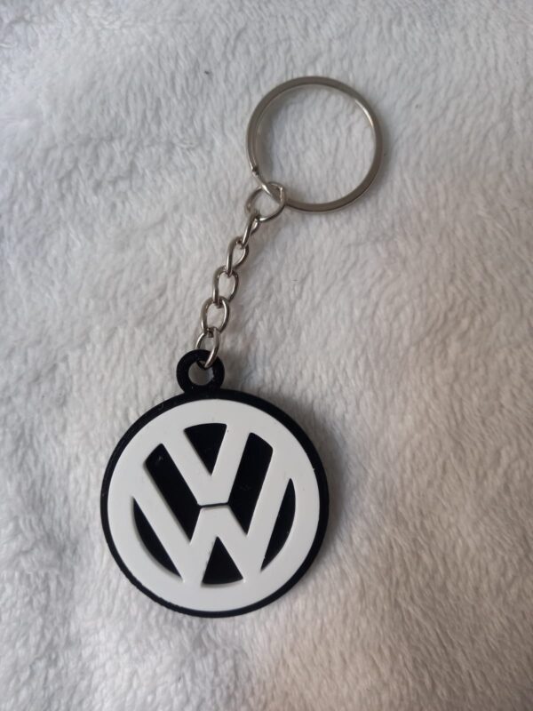 🔑 Llavero volkswagen – Blanco y negro 🔑 - Image 3